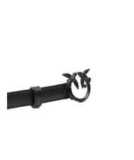 PINKO LOVE BERRY Lederg&uuml;rtel in Farbblock-Optik schwarze Limousinenblockfarbe - G&uuml;rtel - 5