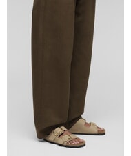 BIRKENSTOCK ARIZONA BIG BUCKLE Lederpantoffel mit zwei Riemen brauner Tabak - Damenschuhe - 5