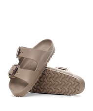 BIRKENSTOCK ARIZONA BIG BUCKLE EVA Pantoffel mit zwei Riemen und Schnallen grau taupe - Damenschuhe - 6
