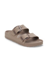 BIRKENSTOCK ARIZONA BIG BUCKLE EVA Pantoffel mit zwei Riemen und Schnallen grau taupe - Damenschuhe - 3