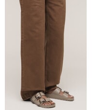 BIRKENSTOCK ARIZONA BIG BUCKLE EVA Pantoffel mit zwei Riemen und Schnallen grau taupe - Damenschuhe - 5