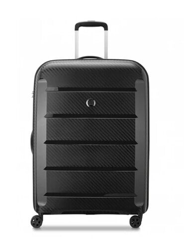 BINALONG Set mit 3 Trolleys: Kabine+mittel, gro&szlig; exp Schwarz - Trolleyset