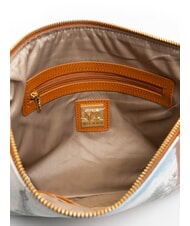 YNOT YESBAG Gro&szlig;e Clutch mit Schulterriemen aus Metall so ist das Leben - Damentaschen - 5