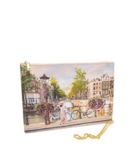 YNOT YESBAG SPECIAL Umh&auml;ngetasche aus Metall mit Umschlag - Damentaschen