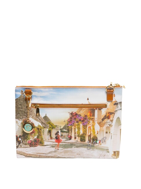 YESBAG SPECIAL Umh&auml;ngetasche aus Metall mit Umschlag Trullissima - Damentaschen