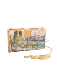 YNOT YESBAG Clutch-Geldb&ouml;rse mit Schulterriemen blumenreicher Kanal - Damentaschen - 3