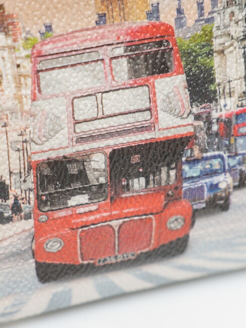 YESBAG Kleine Clutch mit Schulterriemen London Rainbow - Damentaschen