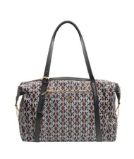 YNOT AUDREY Schultertasche mit Allover-Logo SCHWARZ - Damentaschen - 2
