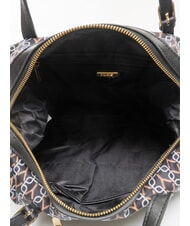 YNOT AUDREY Schultertasche mit Allover-Logo SCHWARZ - Damentaschen - 4