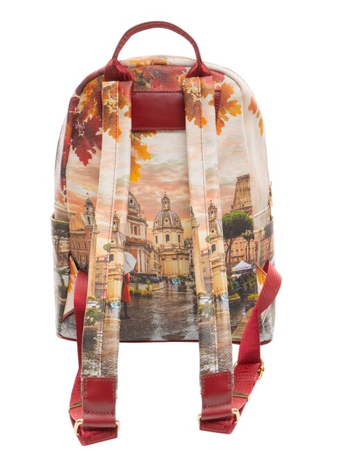 YESBAG Gro&szlig;er Rucksack mit Tasche Rom regnet - Damentaschen
