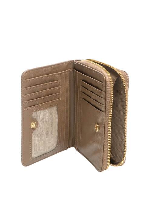 LUX Mittelgro&szlig;es M&uuml;nzportemonnaie Havanna - Brieftaschen Damen