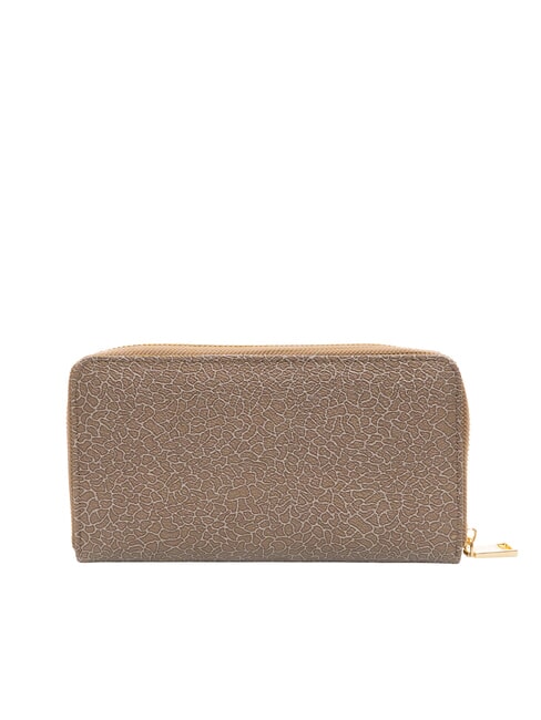 LUX Gro&szlig;e Geldb&ouml;rse mit Rei&szlig;verschluss Havanna - Brieftaschen Damen