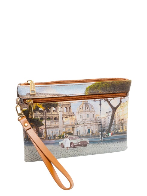 YESBAG Mittelgro&szlig;e Clutch mit Manschette imperial - Damentaschen