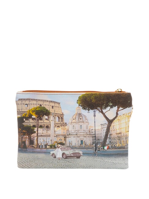 YESBAG Mittelgro&szlig;e Clutch mit Manschette imperial - Damentaschen