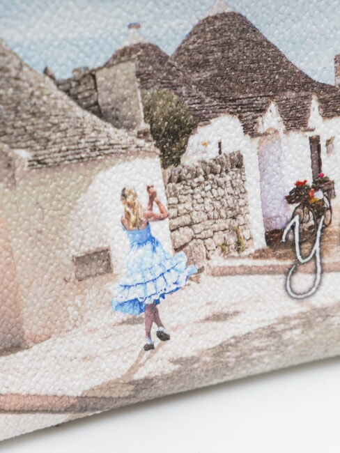 YESBAG Mittelgro&szlig;e Clutch mit Manschette Alice in Trulli - Damentaschen