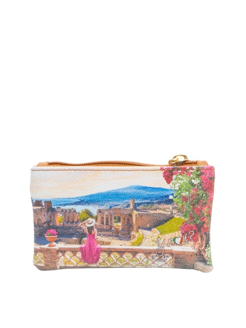 YESBAG Schl&uuml;sselanh&auml;nger-Etui mit Rei&szlig;verschluss Sommer in Taormina - Schl&uuml;sselanh&auml;nger und Schl&uuml;sseletuis