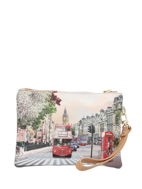 YESBAG Mittelgro&szlig;e Clutch mit Manschette London Rainbow - Damentaschen
