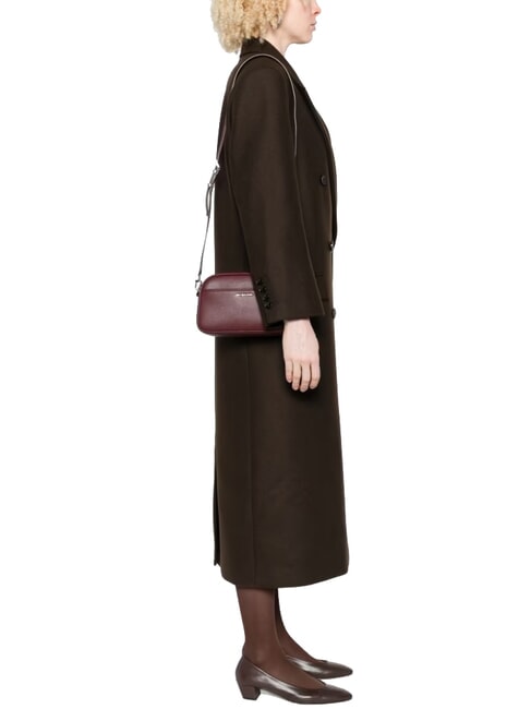 JET SET Mittelgro&szlig;e Kameratasche aus Leder Ochsenblut - Damentaschen