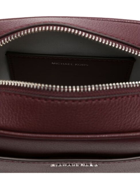 JET SET Mittelgro&szlig;e Kameratasche aus Leder Ochsenblut - Damentaschen