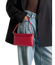 MICHAEL KORS JET SET Leder-Schultertasche Purpurrot - Damentaschen - 5