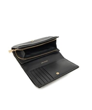 MICHAEL KORS JET SET Mittelgro&szlig;e Ledergeldb&ouml;rse Schwarz - Brieftaschen Damen - 2