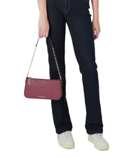 MICHAEL KORS EMPIRE Schultertasche mit durchgehendem Logo Maulbeere - Damentaschen - 4