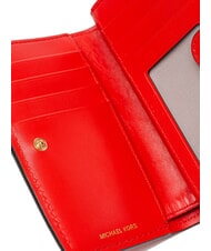 MICHAEL KORS BRYANT Mittelgro&szlig;e Ledergeldb&ouml;rse Purpurrot - Brieftaschen Damen - 2
