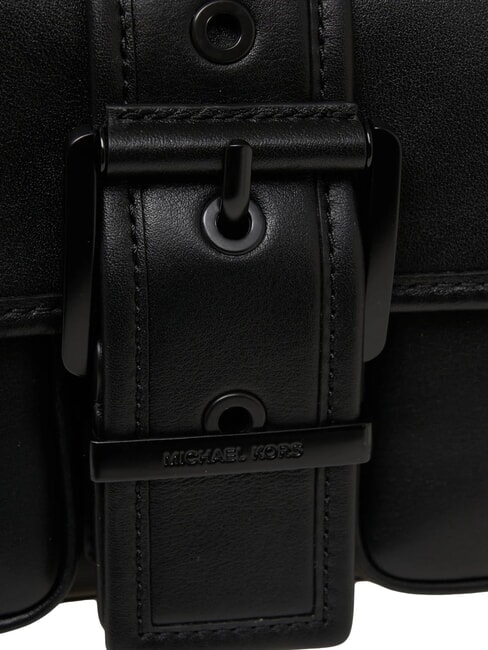 COLBY Mittelgro&szlig;e Schultertasche aus Leder Schwarz - Damentaschen