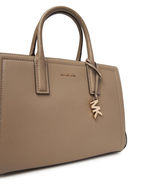 LAILA Lederhandtasche mit Schulterriemen Birke - Damentaschen