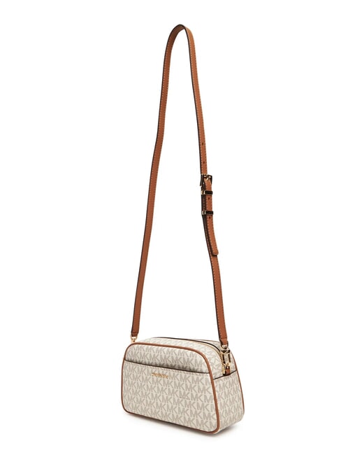 JET SET Kameratasche mit Allover-Print Vanilla/Acrn - Damentaschen