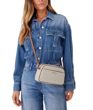 MICHAEL KORS JET SET Kameratasche mit Allover-Print Vanilla/Acrn - Damentaschen - 5