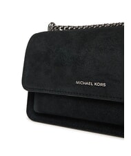 MICHAEL KORS CLAIRE Wildleder-Schultertasche Schwarz - Damentaschen - 3