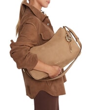 MICHAEL KORS NOLITA Schultertasche aus Nubukleder Schale - Damentaschen - 5