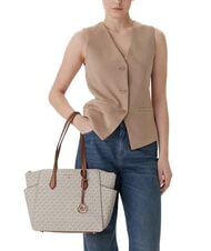 MICHAEL KORS MARILYN Einkaufstasche Vanilla/Acrn - Damentaschen - 6