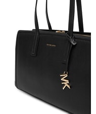 MICHAEL KORS LAILA Schultertasche aus Leder Schwarz - Damentaschen - 3