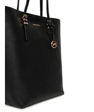 MICHAEL KORS QUINN Vertikale Ledertasche Schwarz - Damentaschen - 3