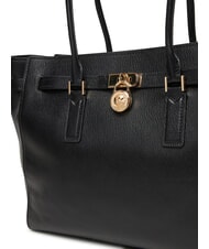 MICHAEL KORS HAMILTON MODERNE Gro&szlig;e Ledertasche Schwarz - Damentaschen - 3