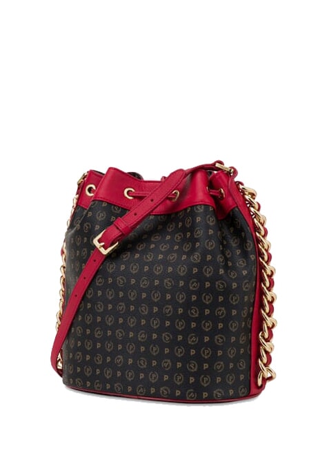 HERITAGE Schultertasche schwarzer Lack - Damentaschen