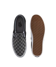 VANS CLASSIC Sneaker zum Hineinschl&uuml;pfen schwarz/zinnfarbenes Schachbrett - Schuhe Unisex - 5