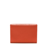 COCCINELLE METALLIC SOFT Kartenetui aus geh&auml;mmertem Leder Grenadine Rot - Brieftaschen Damen - 3