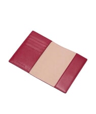 COCCINELLE METALLIC SOFT Passh&uuml;lle aus geh&auml;mmertem Leder Sangria - Reisezubeh&ouml;r - 2