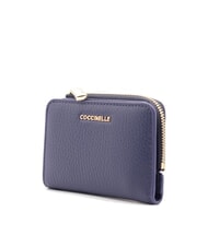 COCCINELLE METALLIC SOFT Kartenhalter aus Leder k&ouml;nigsblau - Brieftaschen Damen - 3