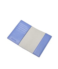 COCCINELLE METALLIC SOFT Passh&uuml;lle aus geh&auml;mmertem Leder Blau - Reisezubeh&ouml;r - 2