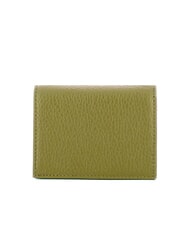 COCCINELLE METALLIC SOFT Kleine Geldb&ouml;rse aus Leder Lorbeergr&uuml;n - Brieftaschen Damen - 3