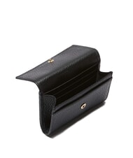 COCCINELLE METALLIC SOFT Kartenetui aus geh&auml;mmertem Leder Schwarz - Brieftaschen Damen - 2