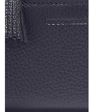 COCCINELLE TASSEL Portemonnaie aus genarbtem Leder Mitternachtsblau - Brieftaschen Damen - 3