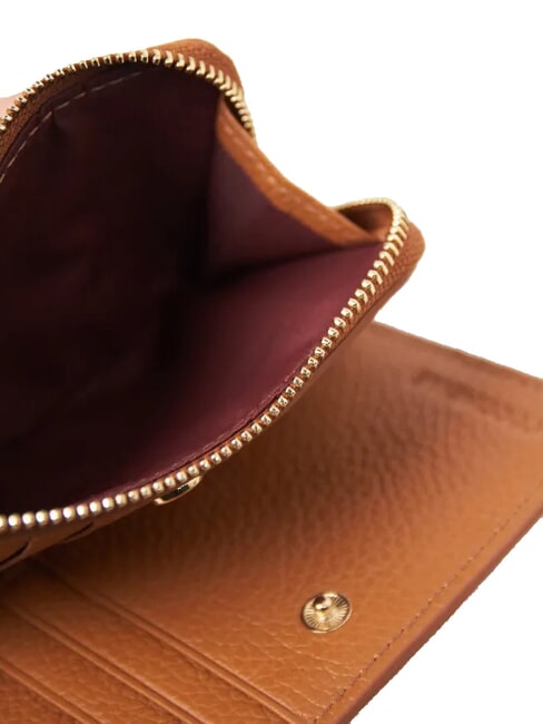 METALLIC SOFT Kleine Geldb&ouml;rse aus Leder CUIR - Brieftaschen Damen