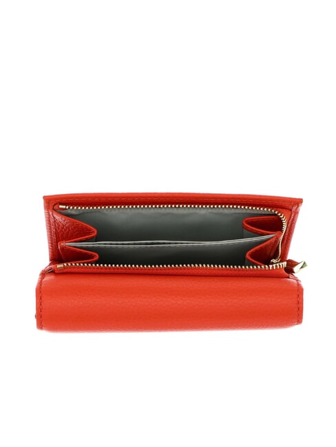 METALLIC SOFT Bifold-Brieftasche aus geh&auml;mmertem Leder Gazpacho - Brieftaschen Damen