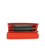 COCCINELLE METALLIC SOFT Bifold-Brieftasche aus geh&auml;mmertem Leder Gazpacho - Brieftaschen Damen - 3