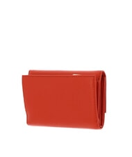 COCCINELLE METALLIC SOFT Bifold-Brieftasche aus geh&auml;mmertem Leder Gazpacho - Brieftaschen Damen - 5